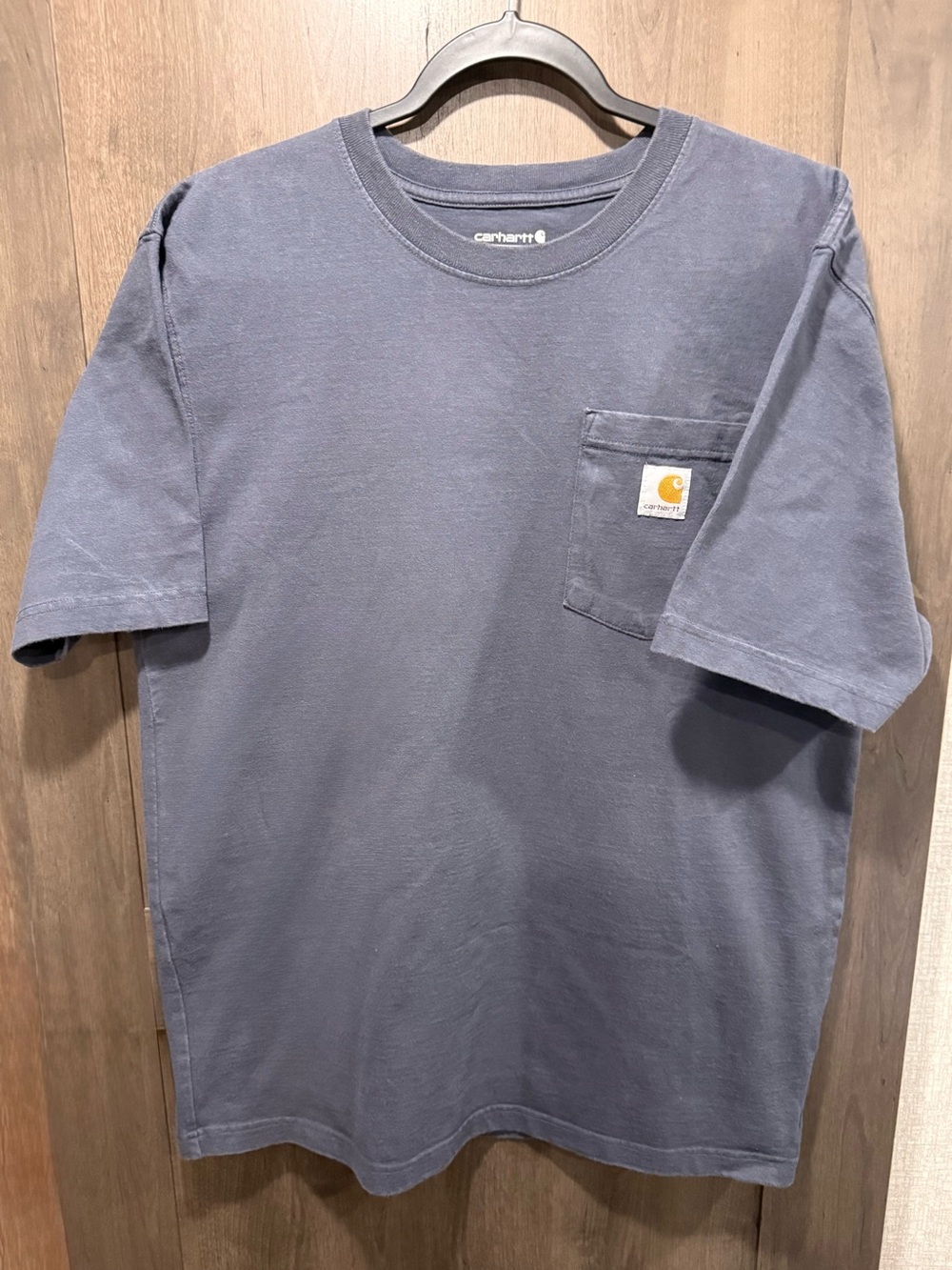 Carhartt Men's Pocket T-Shirt in Slate Blue